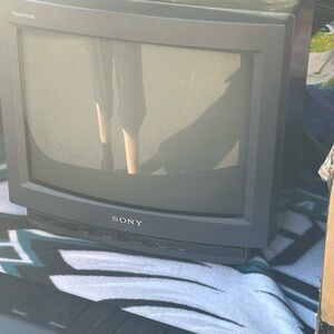 Sony Black CRT Television